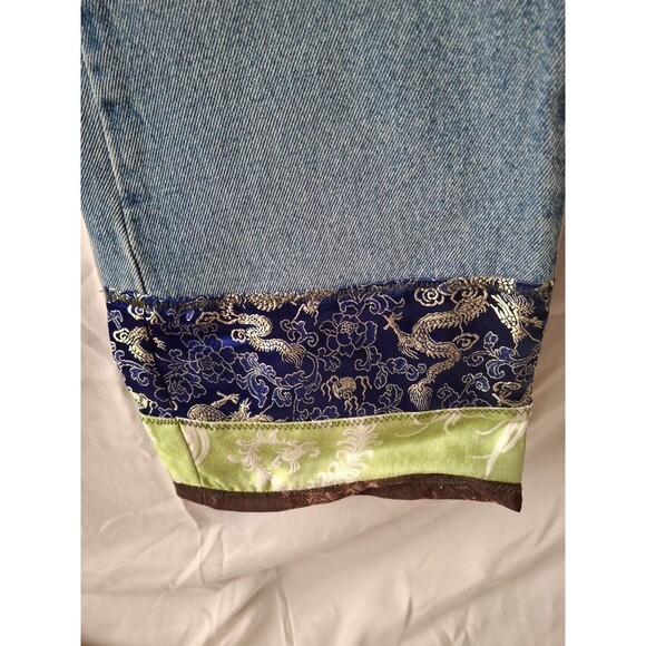 RVT Serve piping hot Women's Blue Jeans Size 7/8 ( 1471) - Picture 3 of 13